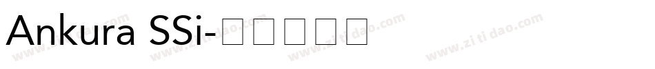 Ankura SSi字体转换